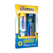 Zdrovit, Litorsal + Magnez + Witamina B6, tabletki musujące, 24 szt. + 24 szt. https://azcdn.doz.pl/image/d/product/c8564c58-scale-180x180.png