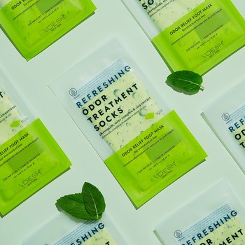 Voesh, odświeżająco-chłodzące skarpetki do stóp, 1 para