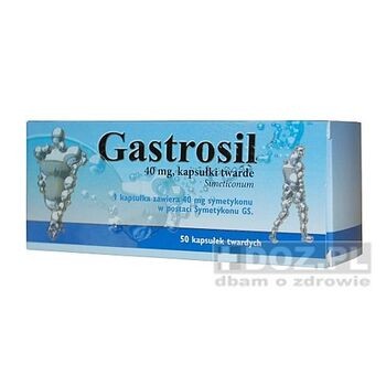 Gastrosil, kapsułki, 40 mg, 50 szt