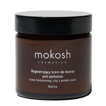 Mokosh, regenerujący krem do twarzy anti-pollution, malina, 60 ml