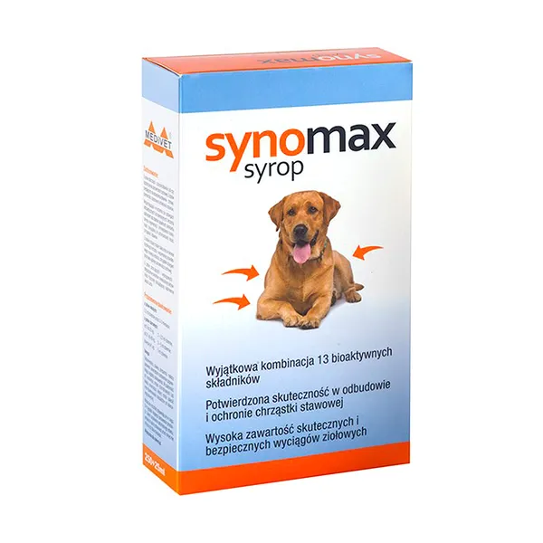 Synomax preparat chondroprotekcyjny dla psów syrop 275ml [Biovet] - Biovet