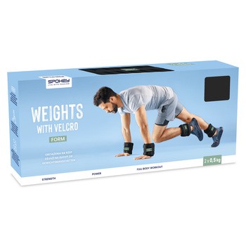 Spokey, Form, obciążenia na rzep 0,5 kg, 2 szt.