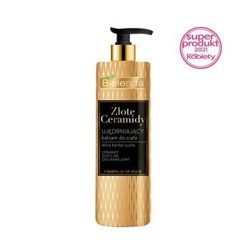Bielenda Złote Ceramidy, ujędrniający balsam do ciała, 400 ml
