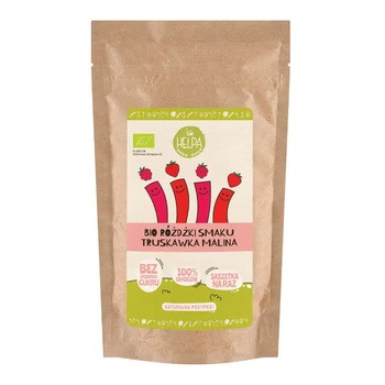 Helpa, Bio Różdżki Smaku Truskawka Malina, 20 g