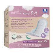 SIlver Care, Podpaski ekologiczne Soft na noc 100% BIO, 10 szt. https://azcdn.doz.pl/image/d/product/3259c70b-scale-180x180.png