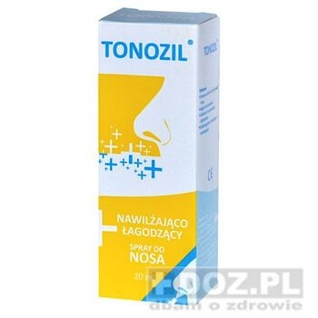 Tonozil, spray do nawilżania nosa, 20 ml