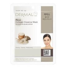 Dermal Rice Collagen Essence, kolagenowa maska w płachcie, 23 g