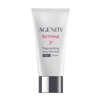 Zestaw Agenity Retivine 2º Ujędrnienie, krem na dzień, 50 ml + krem na noc, 25 ml + kosmetyczka