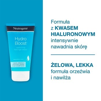 Neutrogena Hydro Boost, żelowy krem do rąk, 75 ml
