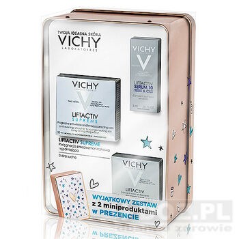 Zestaw Promocyjny Vichy Liftactiv Supreme krem  sk. sucha + dwa miniprodukty GRATIS