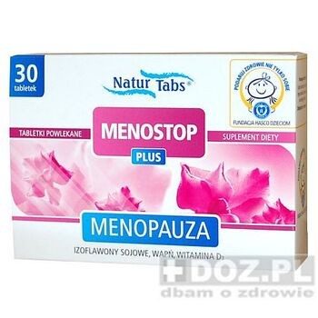 Menostop Plus, tabletki powlekane, 30 szt