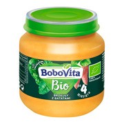 alt BoboVita Bio, obiadek brokuły z batatami, 4 m+, 125 g