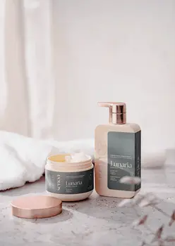 Senoa Lunaria Body Scrub, peeling wygładzający do ciała, 300 g