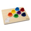 Jellystone Designs, balonowy sorter, tęczowy, 1 szt.
