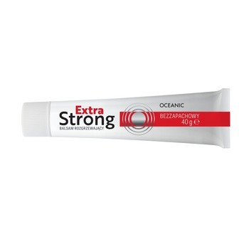Extra Strong, balsam rozgrzewający, bezzapachowy, 40 g