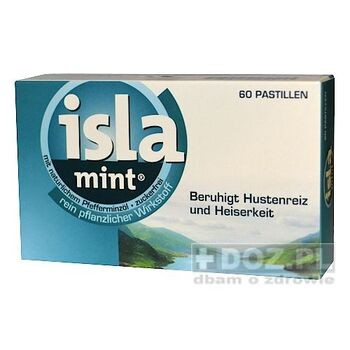 Isla-Mint, pastylki do ssania, 60 szt (import równoległy, InPharm)