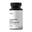 Sundose Ashwagandha, magnez, witaminy B6 i D3, kapsułki twarde, 90 szt.
