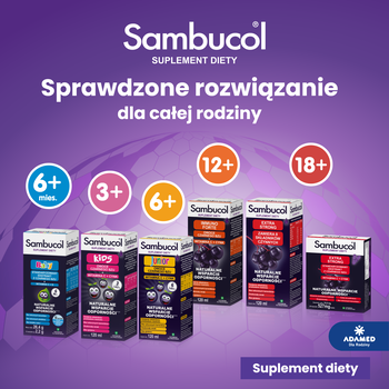 Sambucol Immuno Forte, płyn, 120 ml