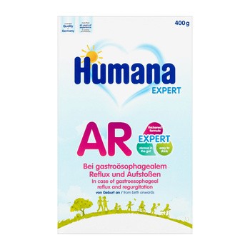 Zestaw 5x Humana Expert AR, proszek, 400 g