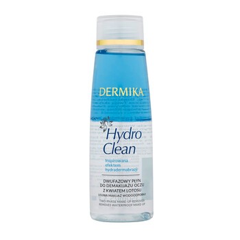 Dermika HydroClean, płyn dwufazowy do demakijażu oczu, 150 ml
