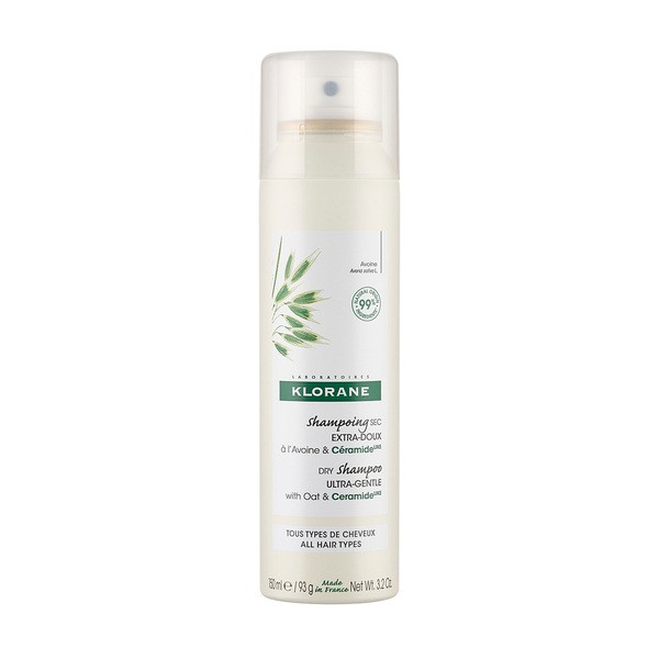 Klorane Klorane, szampon suchy z owsem i ceramidami, 150 ml