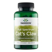 Swanson Cat's Claw, 500 mg, kapsułki, 100 szt. https://azcdn.doz.pl/image/d/product/18a0f5d2-scale-180x180.png