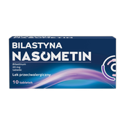 Bilastyna Nasometin, 20 mg, tabletki, 10 szt.