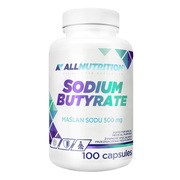 Allnutrition Sodium Butyrate, Maślan sodu 500 mg, kapsułki, 100 szt. https://azcdn.doz.pl/image/d/product/1108fa5b-scale-180x180.png