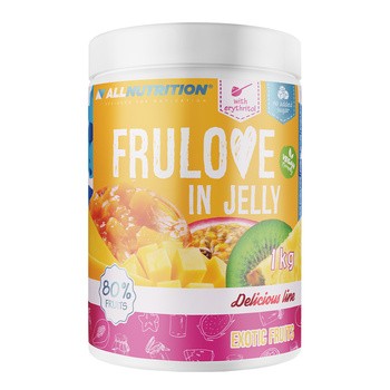 Allnutrition Frulove In Jelly Exotic Fruits, frużelina owoce tropikalne, 1000 g