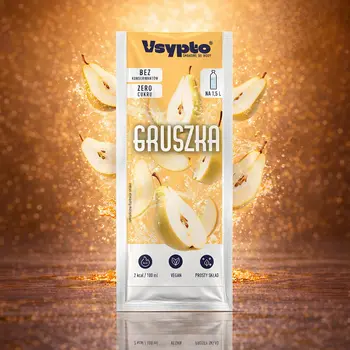 VSYPTO, proszek smakowy do wody, smak gruszka, 9 g