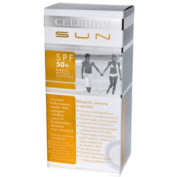 Celebrin Sun, emulsja do opalania, ochronna, SPF 50, 150 ml