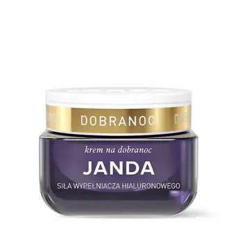 Janda Siła wypełniacza hialuronowego, hialusferyczny krem na dobranoc, 50 ml