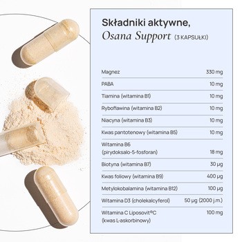 Osana Support, kapsułki twarde, 90 szt.