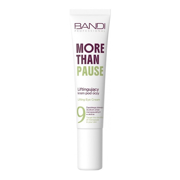 Bandi Professional Bandi More Than Pause, liftingujący krem pod oczy, 14 ml — Składniki i ocena