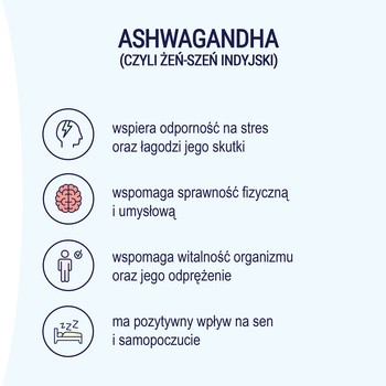 Naturell Ashwagandha, tabletki, 60 szt.