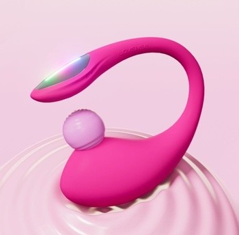 Lovense Lush 4, wibrator jajeczko sterowany aplikacją, 1 szt.