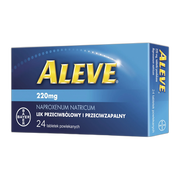 Aleve, 220 mg, tabletki powlekane, 24 szt.