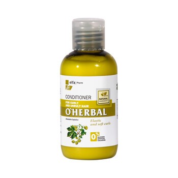 O`Herbal, odżywka do włosów kręconych i niezdyscyplinowanych, ekstrakt z chmielu, 75 ml