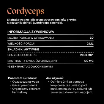 Soma Cordyceps, płyn, 60 ml