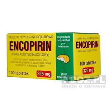 Encopirin, tabletki powlekane dojelitowe, 325 mg, 100 szt