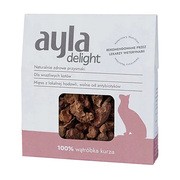 Ayla Delight, wątróbki kurze, liofilizowane przysmaki dla kota, 28 g