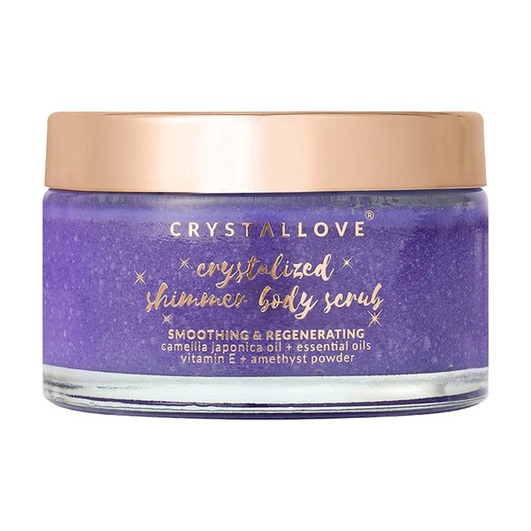 Crystallove Crystallove, peeling do ciała z ametystem, 200 g — Inhaltsstoffe und Bewertung