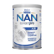 Nan Expert pro AR, do postępowania dietetycznego w przypadku ulewań, proszek, 400 g https://azcdn.doz.pl/image/d/product/9f4c5896-scale-180x180.png