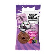 Bunny Ninja, przekąska owocowa jabłko-malina-czarna porzeczka, 15 g        