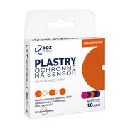 DOZ Med, plastry ochronne na sensor, kolorowe, 10 szt. https://azcdn.doz.pl/image/d/product/cb95d028-scale-180x180.png