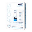 Zestaw Novaclear Atopis, szampon z organicznym olejem konopnym, 250 ml + płyn do mycia twarzy i ciała, 200 ml