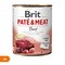 Zestaw 6 x Brit Paté & Meat Beef, karma mokra dla psów, wołowina, 800 g