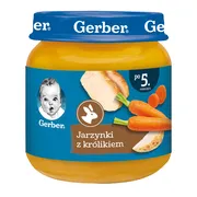 Gerber, jarzynki z królikiem, 5 m+, 125 g https://azcdn.doz.pl/image/d/product/d904a9e9-scale-180x180.webp