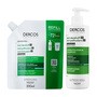 Zestaw Vichy Dercos DS, szampon przeciwłupieżowy, włosy normalne i przetłuszczające się, 390 ml + opakowanie uzupełniające, 390 ml