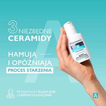 Pharmaceris A Sensireneal, ceramidowy krem przeciwzmarszczkowy do twarzy, szyi i dekoltu, 30 ml